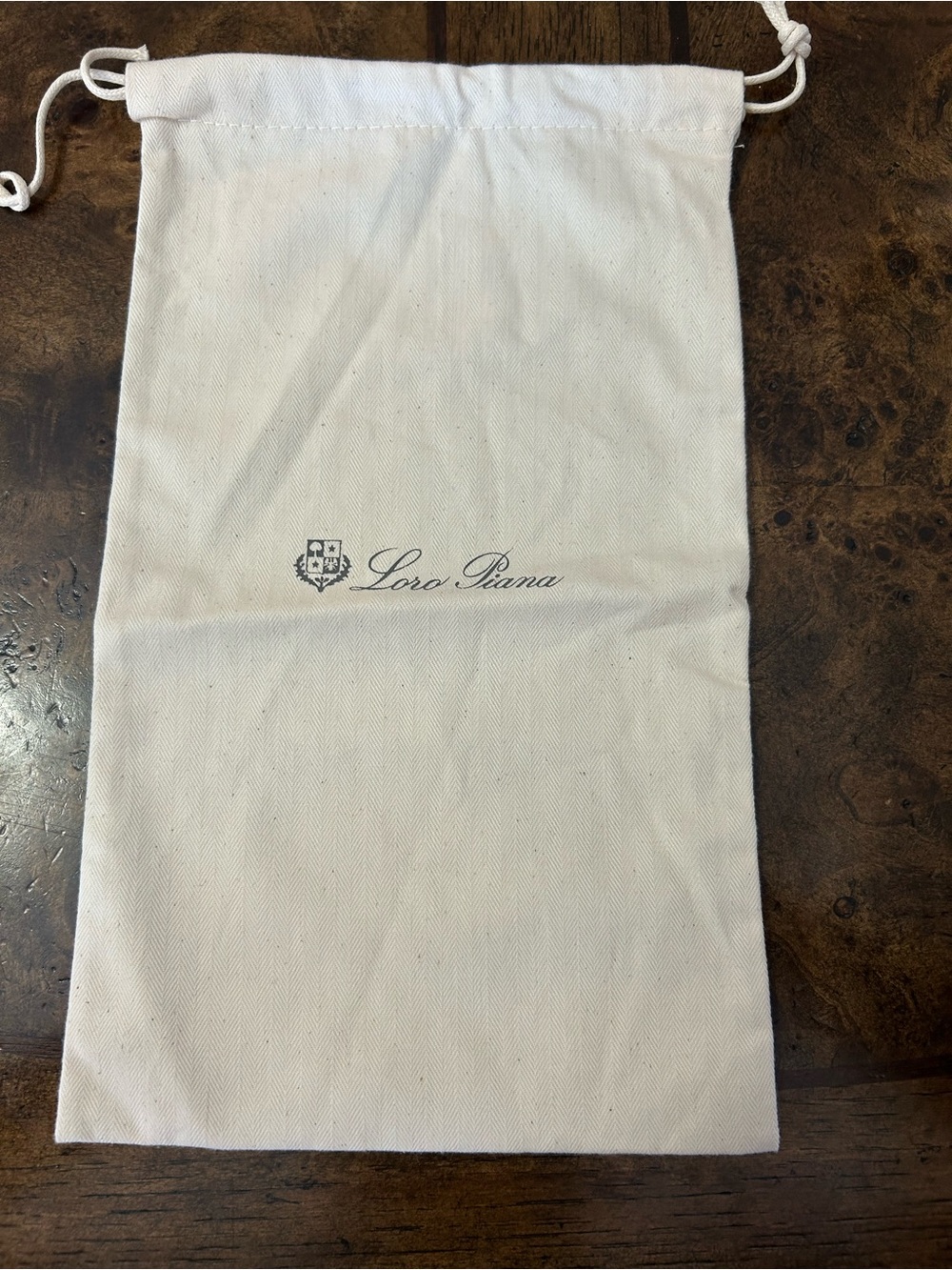 Loro Piana Dust Bag 13” x 8”